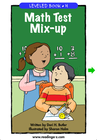 Emulate iPhone app Math Test Mix-Up - LAZ Reader [Level Hfirst grade] using MyAndroid